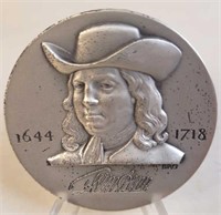 William Penn Great American Silver Medal