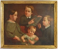 19TH C  AMERICAN SCHOOL PAINTING