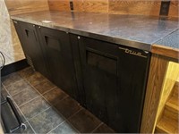 True Bar Refrigerator - 3 Swinging Solid Doors