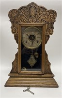WM L Gilbert Clock Company Gingerbread Clock