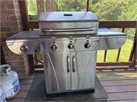 Commercial CharBroil Stainless Propane Grill