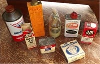 Lot of Collectible Tins & Medicine Bottles