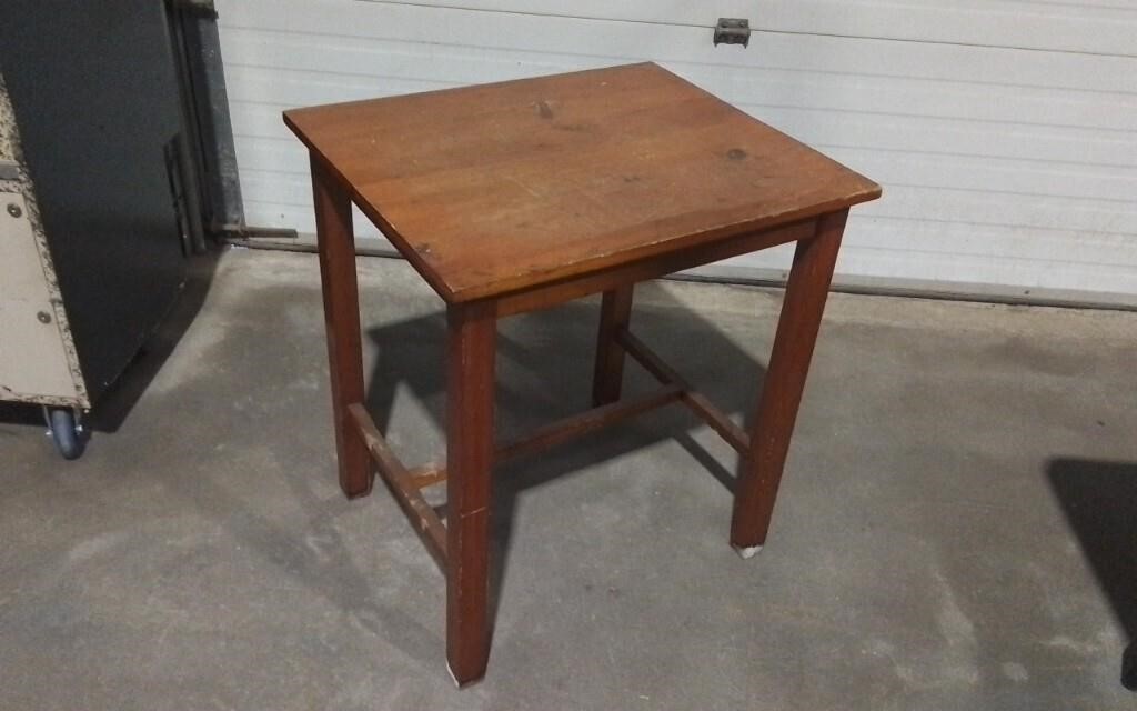 Wooden Table 26x22x29"H