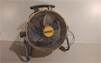 Dewalt Industrial Fan Working