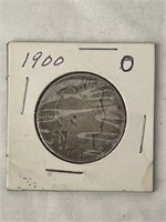 1900-O Barker Half Dollar
