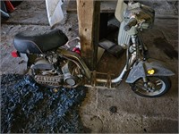 Honda moped parts bike