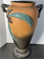LARGE ROSEVILLE STYLE PINE CONE POTTERY VASE