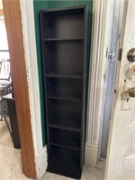 SMALL BOOKCASE 54” TALL BY 14” WIDE BY 6” DEEP,
