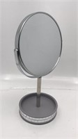 Bathroom Vanity Mirror W/ Tray Base And Bling On