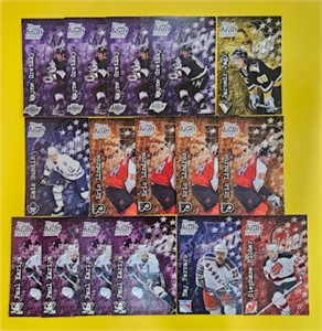 1995-96 Kraft Dinner Hand Cut Cards - Lot of 16