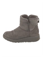 Ugg Grey Suede Ankle Boots Size 6