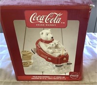 Coca Cola polar bear cookie jar