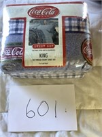 Coca Cola king size sheet set