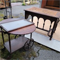 Period Victorian desk with drawer unusual