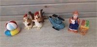 4 Sets of Salt & Pepper asst. Roosters and more..