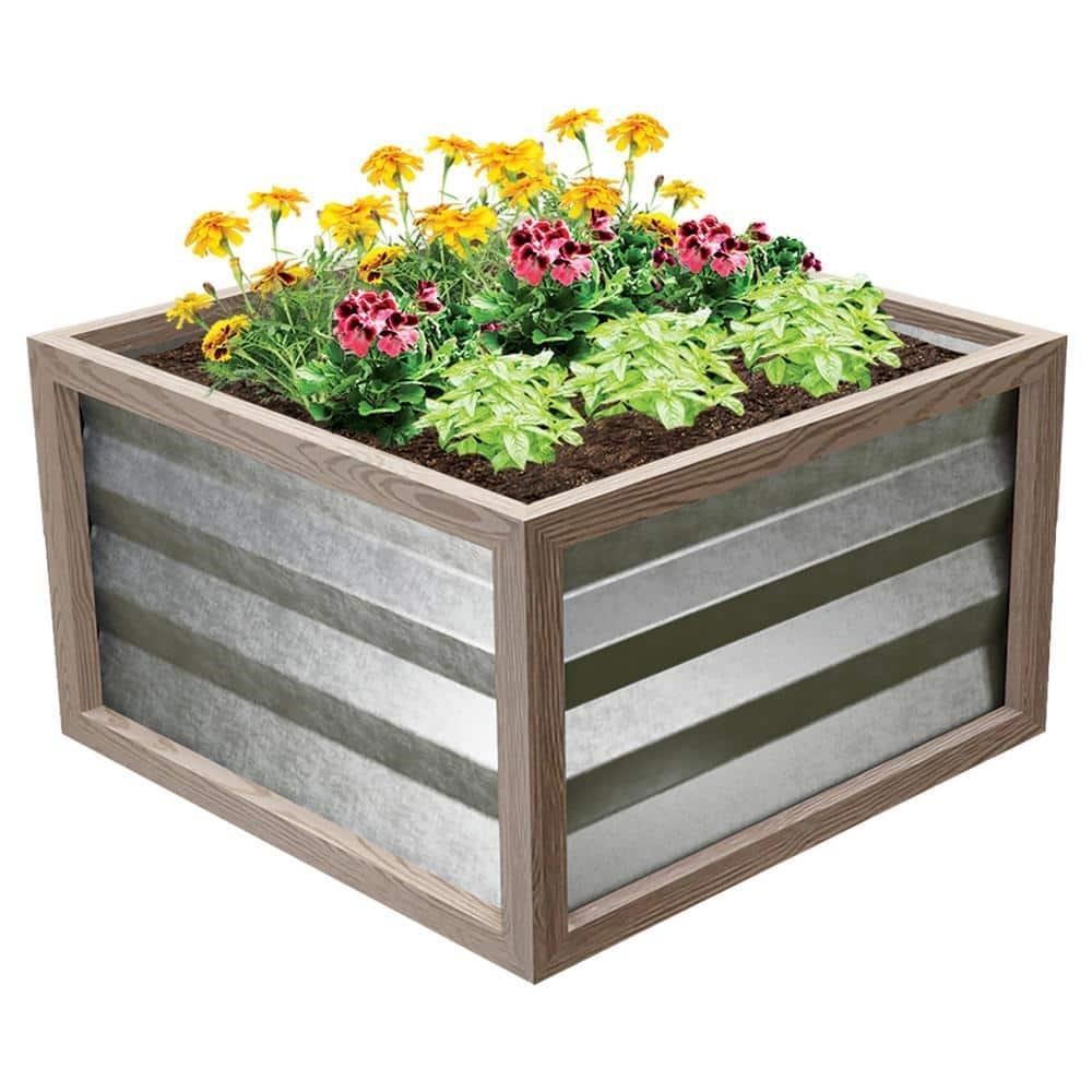 Cinch Smart Garden 24 in. x 24 in. x 12 in. Tan Co