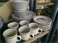 Set of Stoneware Dishes