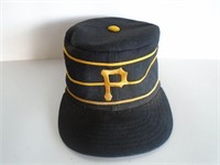 VINTAGE GAME USED JOHN MILNER AUTO PIRATES HAT