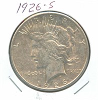 1926-S Peace Silver Dollar