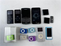 apple iPods, Blackberry, MP3 Player
