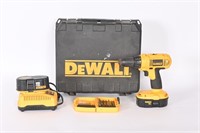 Cordless Dewalt Drill w/ Accessories