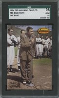 1994 Ted Williams Card The Babe #8 Babe Ruth Card