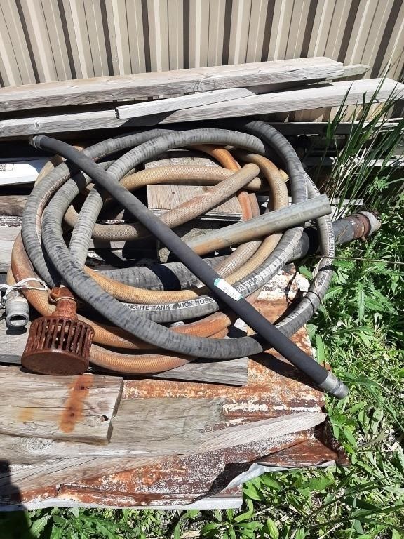 Mixture of Hoses. 1 is a drainage pump