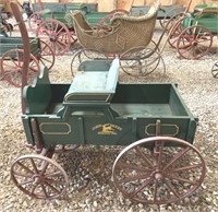 John Deere Goat Wagon w/ steel wheels