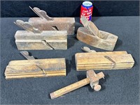 Old Wood Plane Lot