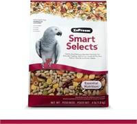 Zupreem Smart Selects Parrot and Conure Bird Food