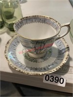Royal Albert Silver Birch Tea Cup and Saucer