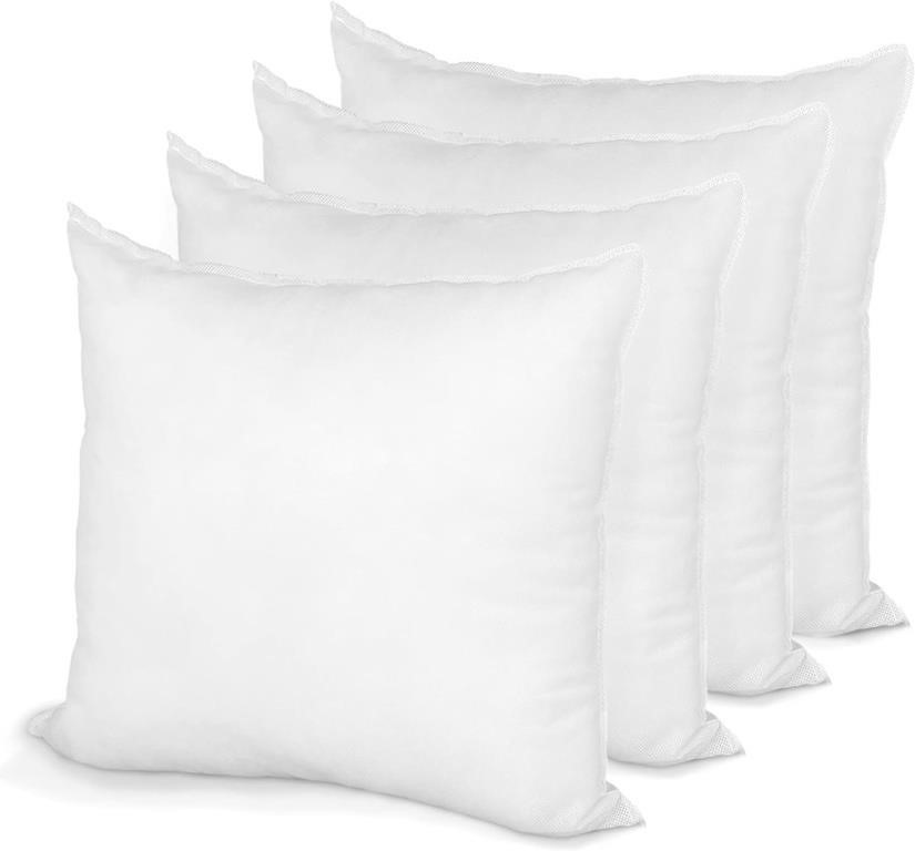 Pillow Insert 18" x 18" Polyester Filled Standard