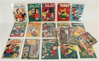 25 Dell Comic Books, Looney Tunes, Disney, Etc.
