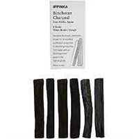 Ippinka Kishu Binchotan Charcoal Sticks, 6 Pcs