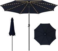 10FT Solar Patio Umbrella  LED