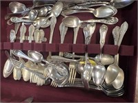 Set OXFORD Silverplate Flatware