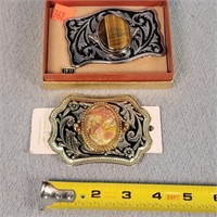 2- Vintage Belt Buckles