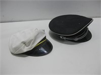 Two Captains Hats Observed Wear