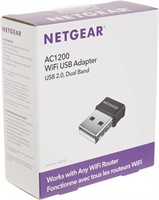 NETGEAR AC1200 WiFi USB Adapter  USB 2.0 Dual Band
