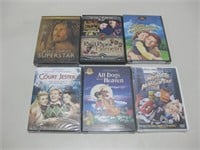 Six Assorted DVDs See Info