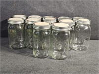 Wide Mouth Ball Mason Jars(10) Mason Jars (2)