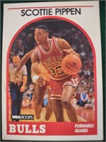 1989 NBA Hoops Scottie Pippen Basketball Card