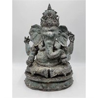 19th Century Bronze Tibetan Ganesh