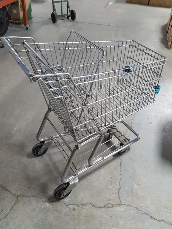 medium size metal shopping carts