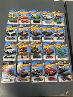 Lot of 20 Hot Wheels Cars