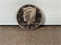 1999S Kennedy half dollar proof