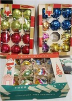 Vintage Glass Christmas Ornaments