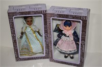 2 Vintage Effanbee Dolls of World - India/Romania