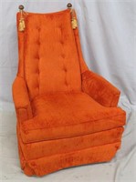 Mid Century Modern Fairfield Velvet Chair
