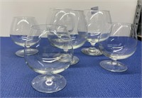 Brandy Glasses 2 Sizes , 6 Pcs